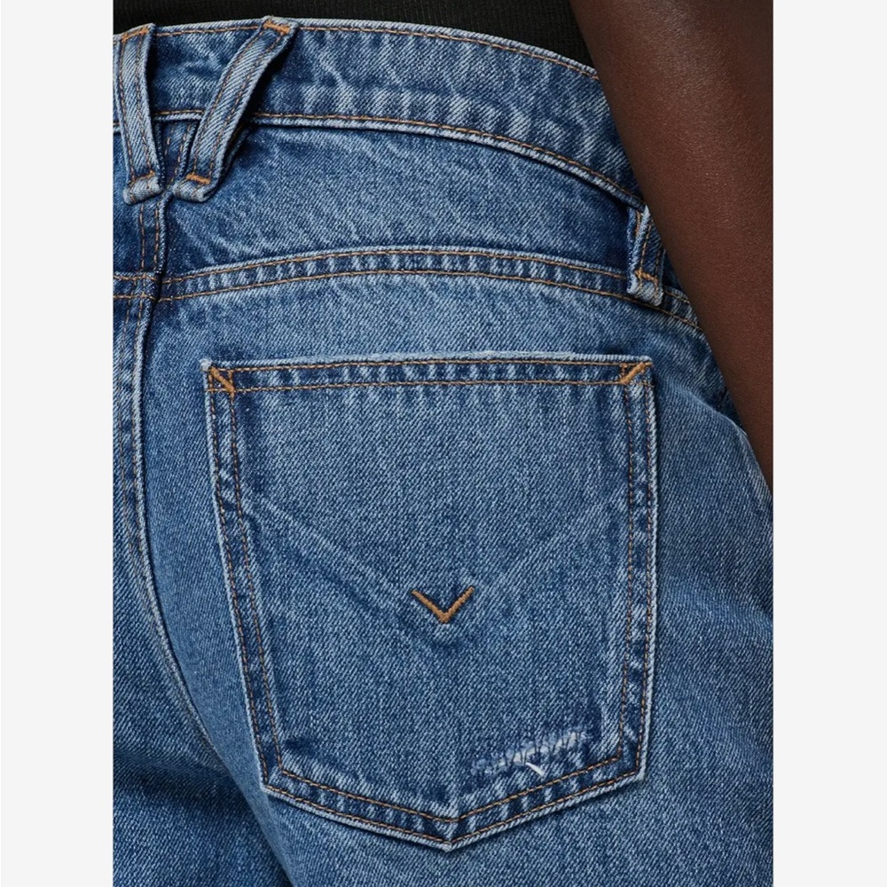 NWT Hudson Freya Mid-Rise Wide Leg Distressed Skater Jeans Sz 30 - Picture 3 of 16